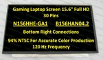 120HZ 1080P Ips 15.6" Laptop Lcd Screen Asus Zephyrus GX501 B156HAN04.2 .3. Fixed Price $111.15.