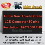 NV156FHM-N4V Non-touch Led Lcd Screen 15.6" Fhd 1920X1080 30 Pins. Fixed Price $48.99.