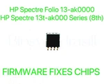 Hp Spectre Folio 13-AK0000, 13T-AK000 Series, No Password Firmware Bios Chip. Fixed Price $23.88.