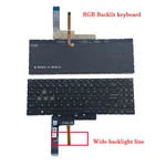 New Rgb Backlit Keyboard For Msi Pulse B13VGK B13VFK (MS-1585) Us. Fixed Price $63.43.