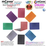 New Mcover Hard Case For 2023 2024 11.6" Acer Chromebook 511 C736 Series Laptop. Fixed Price $21.99.