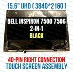 Dell Inspiron 7506 2-IN-1 15.6" Qhd Lcd Touch Screen Complete Assembly. Fixed Price $381.00.
