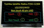 Uhd 4K 12.5" Igzo Lcd Screen Sharp LQ125D1JW33 3840X2160 Non Touch. Fixed Price $120.00.