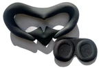Face Cover For Meta QUEST3+ Lens Protectors Silicone Black Oculus Washab. Fixed Price $14.99.