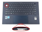 Asus Expertbook B9450 Keyboard Palmrest Touchpad Assembly 13N1-ARA0511 *damages*. Fixed Price $22.99.