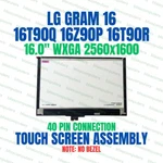 Lcd -16T90Q-K-B Lg Touch Screen Digitizer Gram 16T90Q-K.AAC7U1. Fixed Price $191.86.