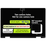 15.6" For Dell Inspiron 7569 7579 02RMRP Lcd Touch Screen Replacement. Fixed Price $119.00.
