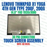 5M10V25003 Lenovo Lcd 14" Fhd Display Assembly Iron X1 Yoga 4TH Gen. Fixed Price $170.00.