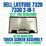 Oem Dell Latitude 7320 2-IN-1 Fhd Touch Screen Cam Lcd Assembly P2V13 R9FM5. Fixed Price $154.06.