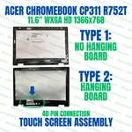 Acer Chromebook CP311 Series 11.6" Hd Lcd Touch Screen Bezel Assembly N17Q8. Fixed Price $125.00.