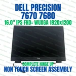 Oem Dell Precision 7670 7680 16" Fhd+ Lcd Screen Assembly Infrared Cam 4CT24. Fixed Price $300.00.