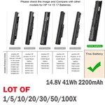 Lot Battery KI04 K104 For Hp Pavilion 14-AB 15-AB Series 800010-421 800049-001. Fixed Price $139.00.