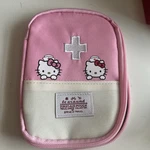 Pink Sanrio Hello Kitty First Aid Bag. Medicine Glucose Meter Zip Travel Pouch. Fixed Price $14.99.