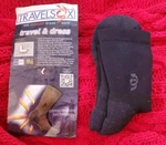 Travelsox & Dress Compression Socks Black Adult Small TSC100 Crew Arcos. Fixed Price $12.60.