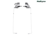 Hp 15-EH0015CL 15-EH1075CL 15-EH0095NR 15-EH1097NR 15-EH2097NR Lcd Screen Hinges. Fixed Price $18.68.