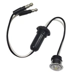 Grote White Micronova Clearance Dot Led Marker Light With Grommet, 12V. Fixed Price $18.95.