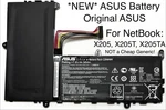 New Longer Lasting Original Asus Battery For Netbook X205, X205T, X205TA. Fixed Price $69.88.