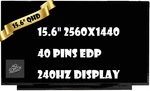 LP156QHG SPV1 NE156QHM-NX1 15.6" Lcd Screen For Dell 0HMH2Y Edp Wqhd 2560X1440. Fixed Price $94.95.