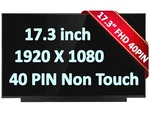 LQ173M1JW08 17.3 Inch Lcd Screen Panel Ips Fhd 1920X1080 Edp 40PINS 360HZ Sharp. Fixed Price $106.58.