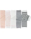 Bowbear 5 Pair Baby And Toddler Warmers, Happy Legs Pink & Gray. Fixed Price $37.27.
