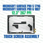 Replacement Screen Microsoft Surface Pro 5 Model 1796. Fixed Price $152.00.