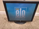 Elo Inch Touch Screen Monitor ET1515L-7CWC-1-GY-G Tested W/ Stand Cables. Fixed Price $79.99.
