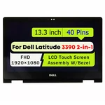For Dell Latitude 3390 P69G 13.3" Fhd Lcd Touch Screen Replacement W/bezel 40PIN. Fixed Price $119.00.