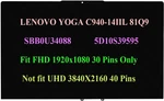 Original Lenovo Yoga C940-14IIL Fhd Touch Lcd Display Screen Module 5D10S39595. Fixed Price $229.00.