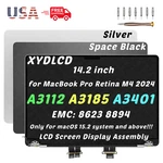 14" For Apple Macbook Pro A3401 M4 2024 Emc 8894 Lcd Screen Display Replacement. Fixed Price $549.00.