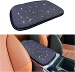 Center Console Armrest Cover For Suv White Crystal Diamond Elbow Pillow. Fixed Price $25.53.
