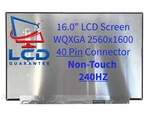 Innolux N160GME-GQ3 16" Wqxga 240HZ Non Touch Laptop Lcd Screen. Fixed Price $128.24.