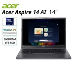 Acer Aspire Ai Laptop 14" Wuxga Core Ultra 7 256V Arc 140V 16GB Ram 1TB Ssd. Fixed Price $616.77.