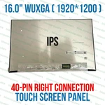 Display Hp Elitebook 860 16" G9 Pc Touch Wuxga Ag 250 Screen Panel N14762-001. Fixed Price $115.58.