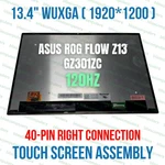 13.3" Wuxga Touch Laptop Lcd Screen Assembly Asus Rog Flow Z13 GZ301ZE GZ301ZA. Fixed Price $176.74.