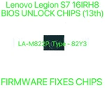 Lenovo Legion S7 16IRH8, Admin Password Bios Chip LA-M822P Type 82Y3. Fixed Price $34.88.