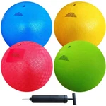 Appleround 8.5-INCH Dodgeball 8.5", Multicolor Blue, Green, Red, Yellow. Fixed Price $37.99.