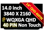 4K 14.0" Uhd Laptop Lcd Screen Boe NV140QUM-N53 V3.0 HDR400 Pin. Fixed Price $122.53.