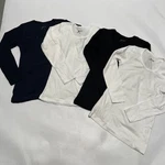 4-PACK Brix Brand Girls Long Sleeve Tees Crew Neck Soft Cotton Shirts Size 5/6. Fixed Price $27.98.