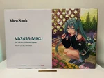 Viewsonic Hatsune Display 23.8 In. Wide Full Hd 5MS 2WX2 VA2456-MIKU. Fixed Price $299.90.