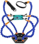 Helping Soldering Third Vise With 6 Flexible Arms Led Flashlight Magn. Fixed Price $41.65.
