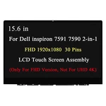 0NPR9W Fhd 15.6" For Dell Inspiron 7591 2-IN-1 Lcd Touch Screen Assembly. Fixed Price $145.00.