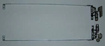 Hp DV6 Hinge & Bracket Set Q47 Snr R, FBLX6024010 FBLX6025010 P/n: 603656-001. Fixed Price $9.95.