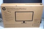 Hewlett Packard Hp V24 Fhd 24" Full Led Lcd Monitor New Open Box. Fixed Price $75.00.