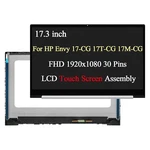 New Lcd Touch Screen Display Assembly 17.3" Fhd For Hp Envy 17-CG1XXX 17-CG0XXX. Fixed Price $199.00.
