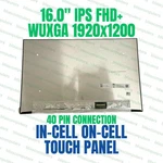 N160JCN-EEK Lcd Touch Screen 16" Wuxga 1920X1200 40 Pin Hp Laptop. Fixed Price $150.00.