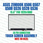 Asus Zenbook Q536F 15.6" Fhd Lcd Glossy Screen Assembly. Fixed Price $132.00.