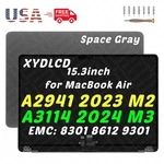 Oem 15.3" For Macbook Air Retina A2941 Emc 8301 Lcd Screen Assembly Space Gray. Fixed Price $359.00.